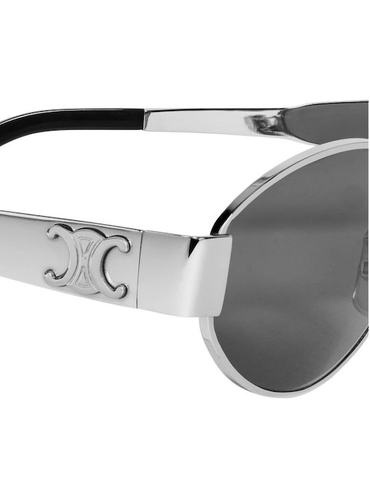 Celine Unisex Ochelari de soare cu Argintiu Cadru și Gri Lentilă CL40235U-16A