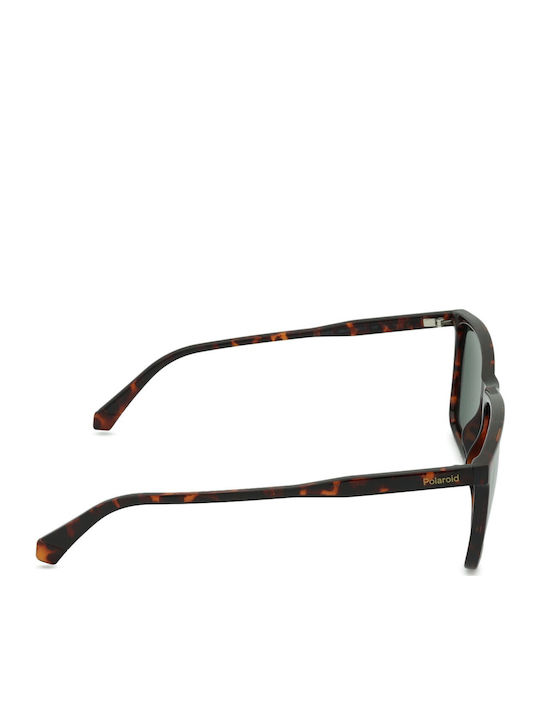 Polaroid Bărbătești Ochelari de soare cu Maro Tortoise Cadru și Verde Lentilă PLD4180/S 086/UC