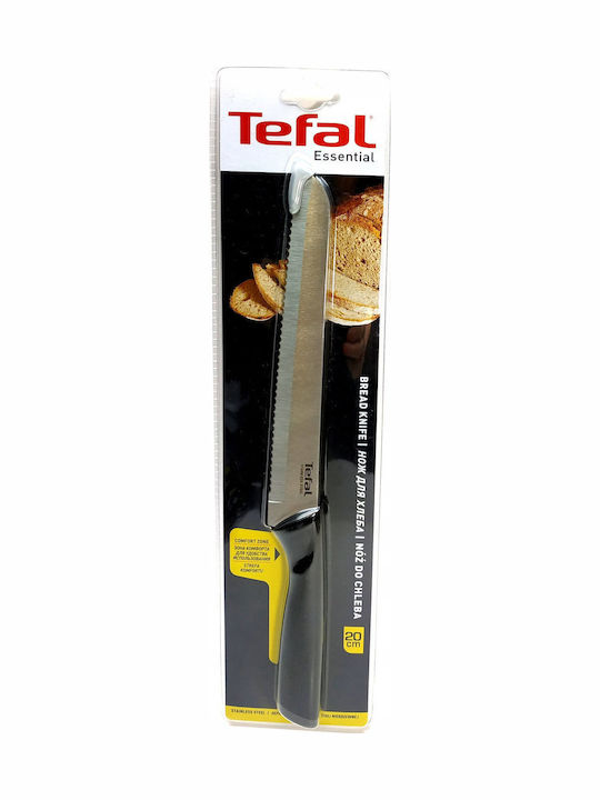 Tefal Μαχαίρι Ψωμιού από Ανοξείδωτο Ατσάλι 20cm