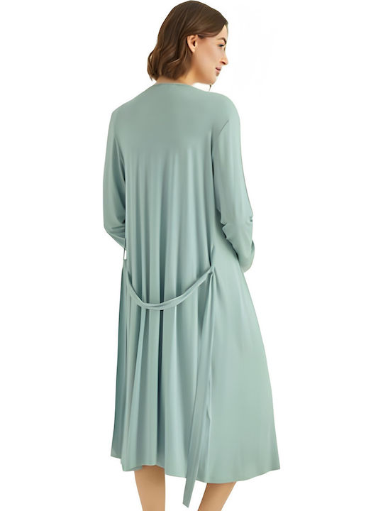 Monamise Nightgown Maternity & Nursing Mint