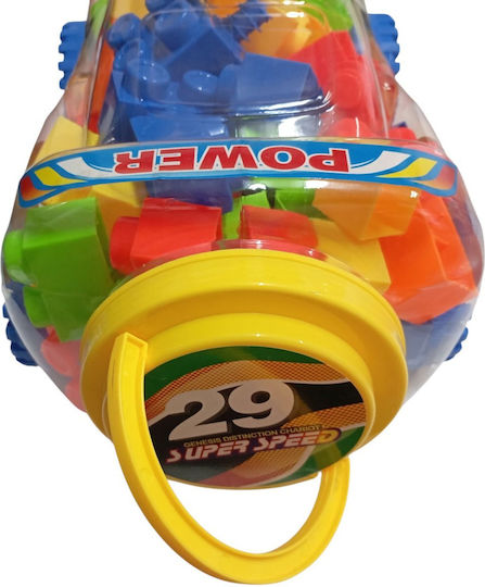 Zanna Toys Building Blocks Car for 3+ Years 29 Pieces