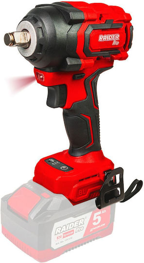 Raider 030197 Cheie de impact Baterie 20V Solo cu Priză 1/2"