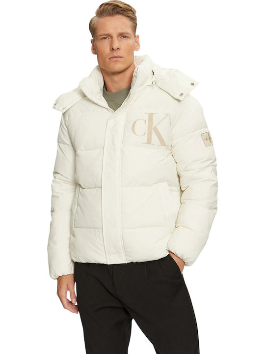 Μπουφάν Puffer Ivory