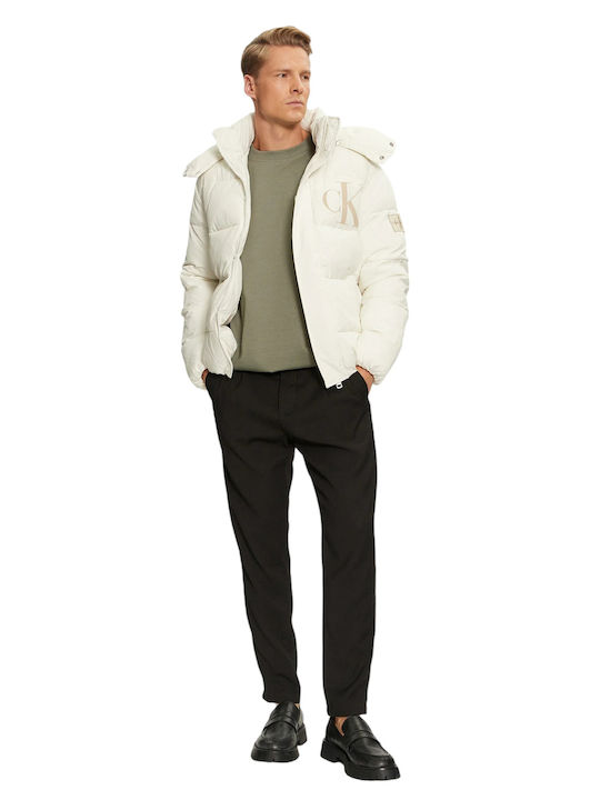 Μπουφάν Puffer Ivory