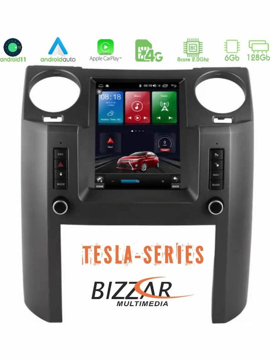 Bizzar Ηχοσύστημα Αυτοκινήτου για Land Rover Discovery / Freelander / Range Rover Sport L359 2004-2009 (Bluetooth/USB/AUX/WiFi/GPS/Apple-Carplay/Android-Auto/CD) με Οθόνη 9.7"