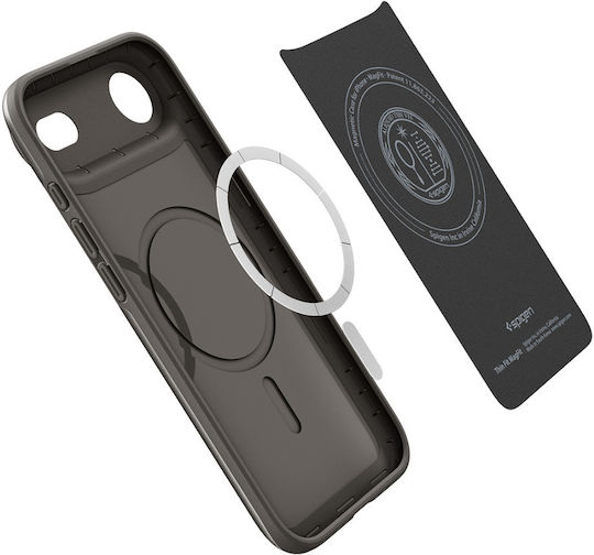 Spigen Thin Fit Mag Umschlag Rückseite Kunststoff Gunmetal (iPhone Air)