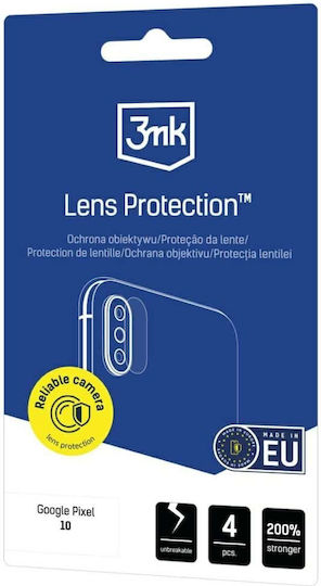 3MK Lens Protection Kameraschutz Gehärtetes Glas Transparent für das Google Pixel 10