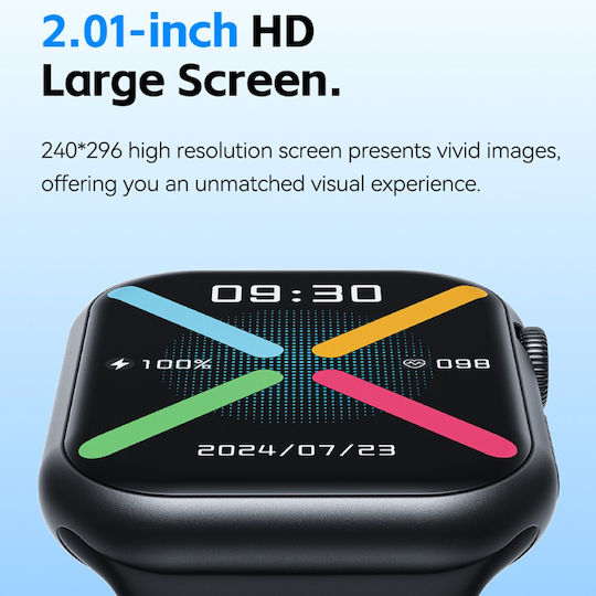 WK WH-08 Smartwatch (Μαύρο)