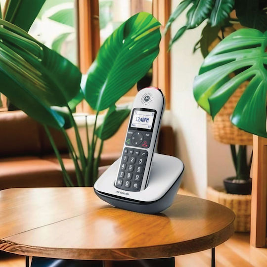 Motorola CD5001 Ασύρματο Τηλέφωνο Γκρι