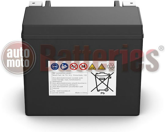 Bosch Motorradbatterie YTX20L-BS 310A mit Kapazität 9Ah
