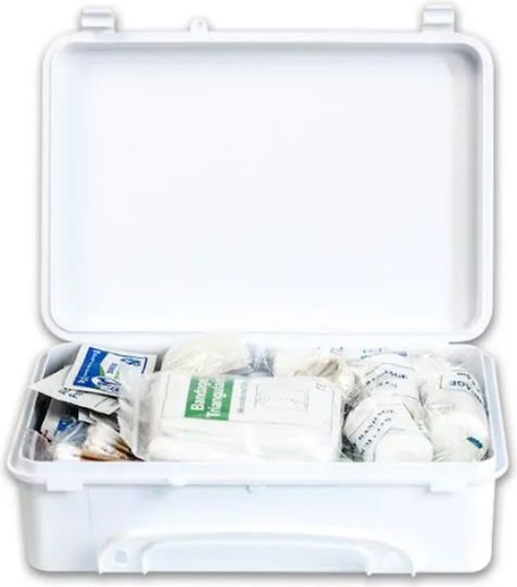Plastic First Aid Box with Equipment