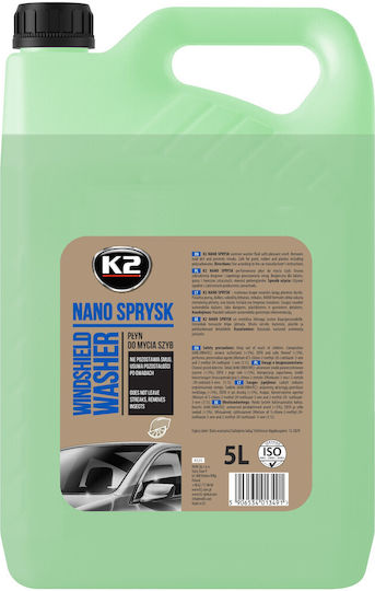 K2 Nano Sprysk Cleaner Liquid Car Windows 5lt