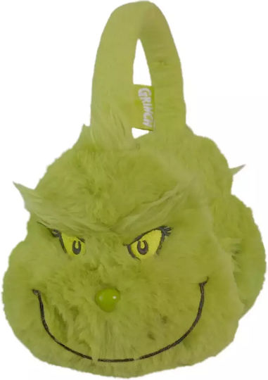 Lazerbuilt Grinch Plush Fără fir Bluetooth Pentru copii Over Ear Căști Verzi