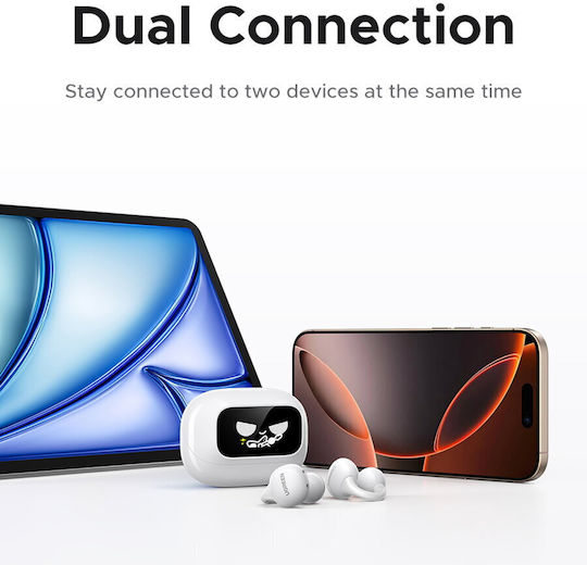 Ugreen HiTune S6 In-ear Bluetooth Handsfree Ακουστικά Λευκά