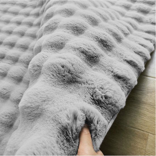 Beauty Home Противохлъзгащ Furry Сив Beauty Home Противохлъзгащ Furry Сив