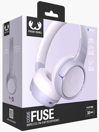 Fresh 'n Rebel Code Bluetooth Wireless On Ear Headphones White