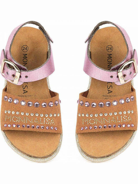 Monnalisa Kindersandalen Mit Nieten Lamina Strass 8c1011