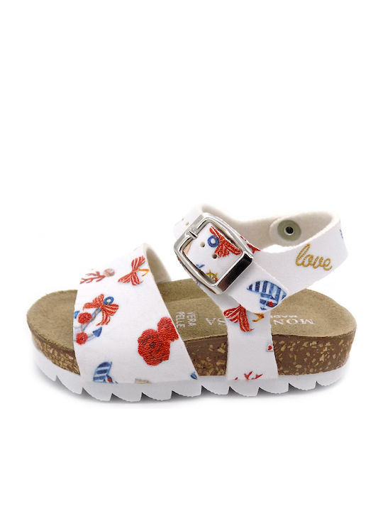 Monnalisa 837012 Kindersandalen Mit Verstellbare Schließe Mit Lichtern