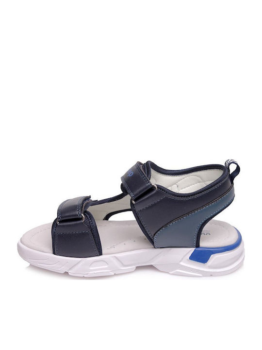 Weestep Πέδιλο Σκούρο Μπλε Διπλό Velcro