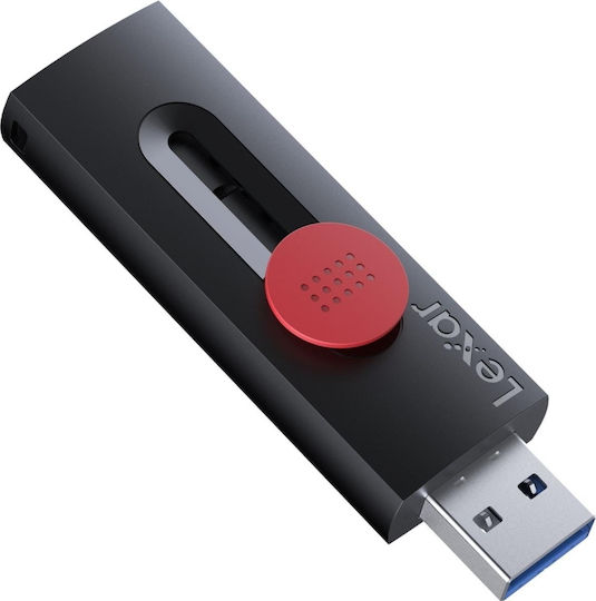 Lexar Dual 64GB USB 2.0 Стик Черен