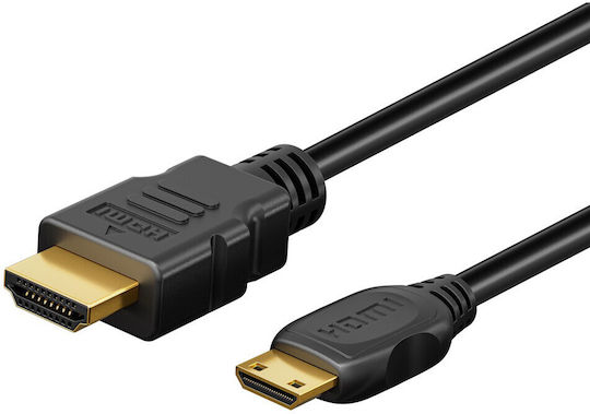 Goobay HDMI 2.0 Premium Високоскоростен 4K 60Hz HDR Кабел HDMI Мъжки - HDMI Мъжки 5м Черен