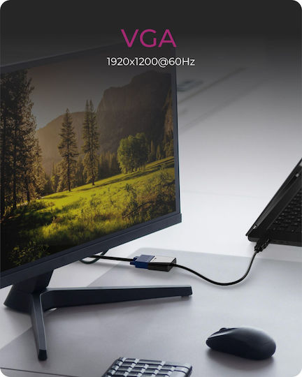 Icy Box Konverter HDMI männlich zu VGA weiblich 1Stück IB-AC502A