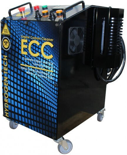 Engine Carbon Cleaning Machine Carbon Cleaner Engine Hho Plus Ecc230 Hho Plus Transport Trolley 800l/h 230v Ac +12v Dc
