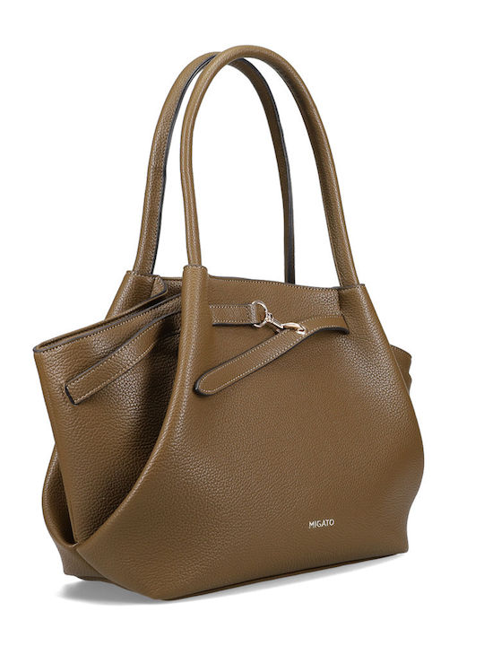 Women's Bag Shoulder Khaki