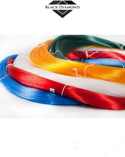 Fishing Line Matza Shiruku 1000m Black Diamond Leaf Green 0.600 mm