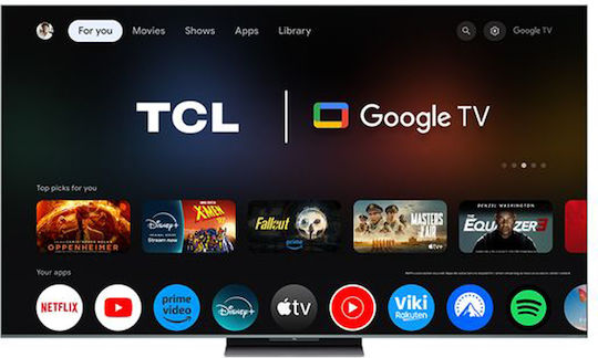 TCL Смарт Телевизор 65" 4K UHD Mini LED 65C9K HDR (2025)