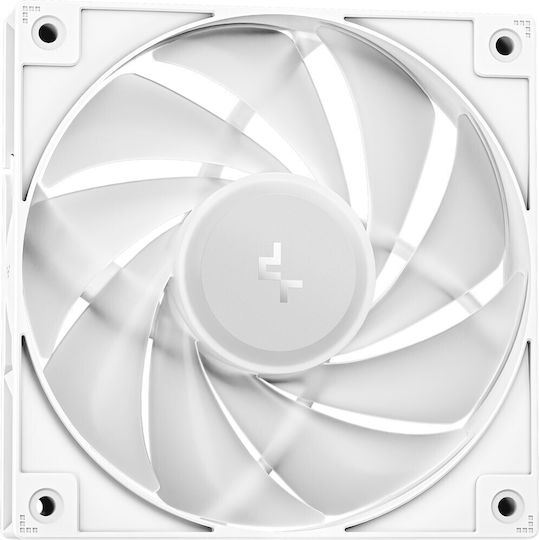 Deepcool LE360 WH v2 AIO CPU Liquid Cooling With 3 120mm Fans And ARGB Lighting White