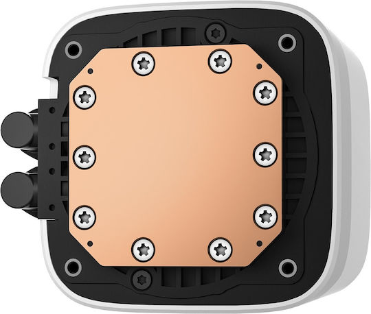 Deepcool LE360 WH v2 AIO CPU Liquid Cooling With 3 120mm Fans And ARGB Lighting White