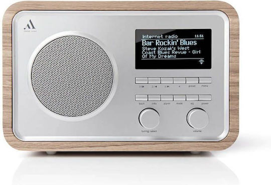 Argon Audio Radio 2I MK2 Επιτραπέζιο Ραδιόφωνο Ρεύματος DAB+ με Bluetooth Oak