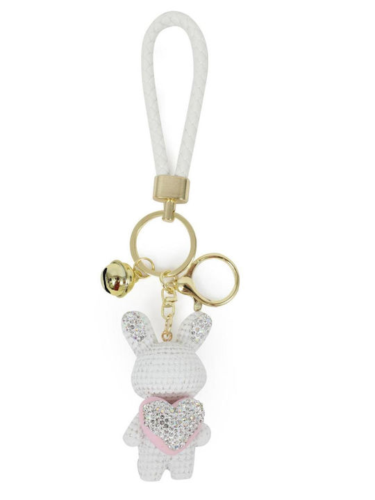 Μπρελόκ Bag Charm Άσπρο 81892