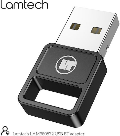 Lamtech Mini Bluetooth V5.1 Usb Adapter