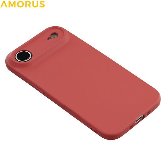 Amorus Back Cover Σιλικόνης Κόκκινο (iPhone Air)