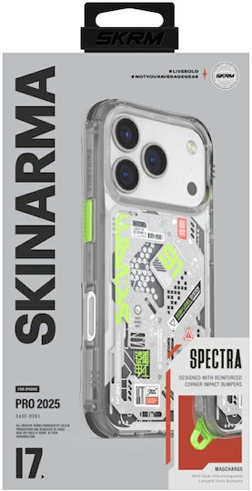 Skinarma Umschlag Rückseite Kunststoff Transparent (iPhone 17 Pro)