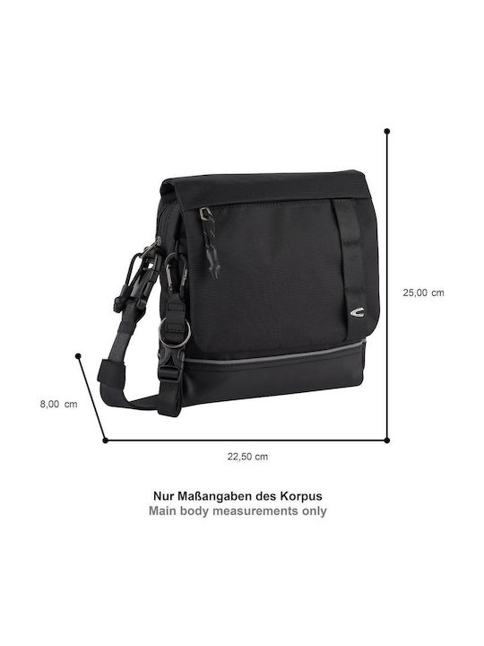 Connect Herrentasche Schulter / Crossbody Schwarz