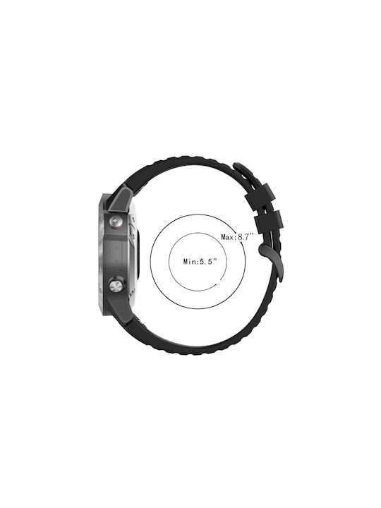 Λουράκι Σιλικόνης Κοραλί (Garmin Instinct)