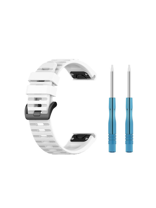 Λουράκι Σιλικόνης Κοραλί (Garmin Instinct)