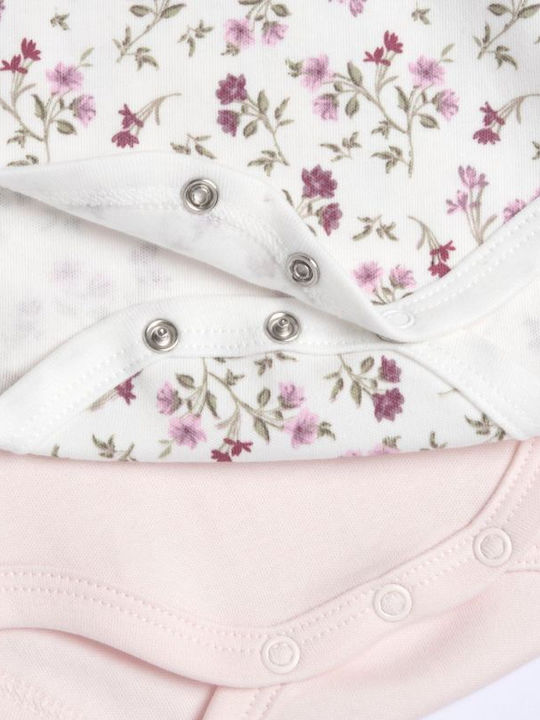 Chicco Langärmliges Pink, White 2Stück
