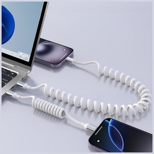 4Smarts USB 2.0 Cable USB-C male - USB-C 240W PD Λευκό