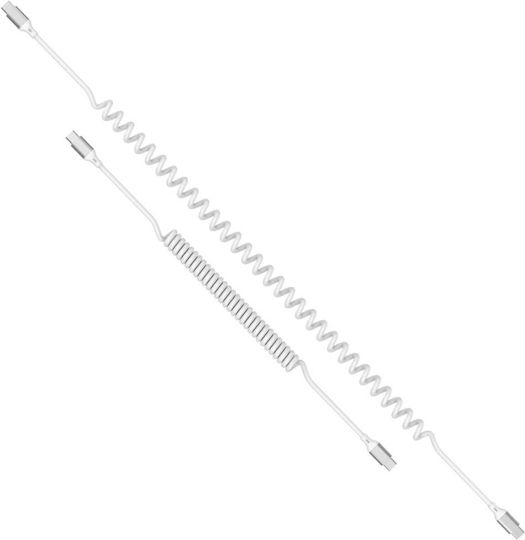 4Smarts USB 2.0 Cable USB-C male - USB-C 240W PD Λευκό