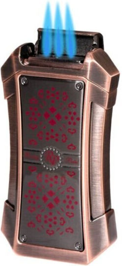 Rocky Patel Genesis Feuerzeuge 3xjet Gebürstet