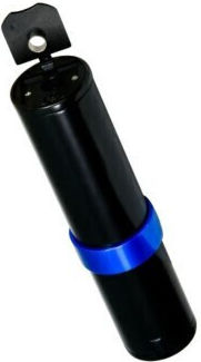 Rocky Patel Diplomat II Feuerzeuge 5xJet Schwarz-Blau Punch