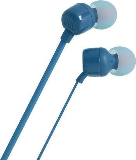 JBL T110e In-ear Handsfree Headphones with Connector 3.5mm Blue
