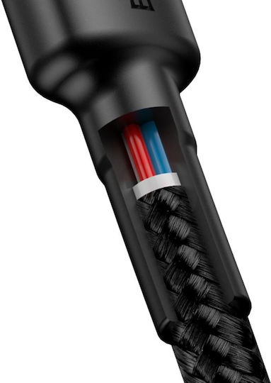 Baseus Type C Cable PD PD2.0 60W 20V 3A QC3.0 1m Black + Red