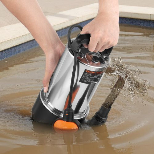 Vevor Pump Single-phase Pump Waste Water / Sewage 0.94hp QSWNBBXG2000JP0ZJ001V2