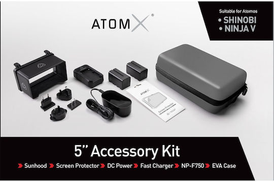 Atomos Acckt4 Atomos 5"" Accessory Kit Shinobi Ninja Monitors Version Ii