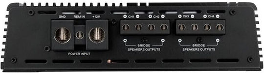 Deaf Bonce Car Audio Amplifier 4 Channels (D Class)